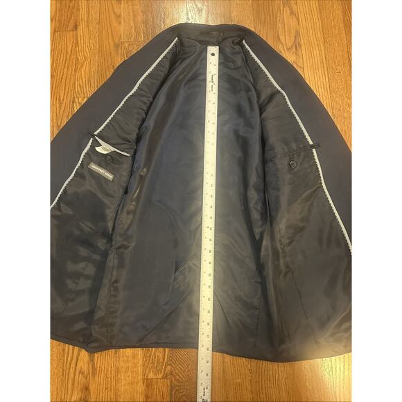 Geoffrey Beene Blazer Blue 38R Pre-Owned - Picture 6 of 12